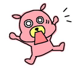 PINK DOG sticker #4654584