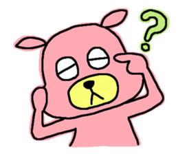 PINK DOG sticker #4654587