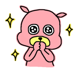 PINK DOG sticker #4654588