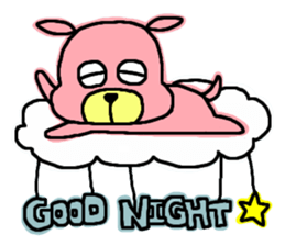 PINK DOG sticker #4654589