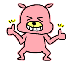 PINK DOG sticker #4654590