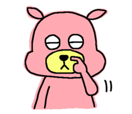 PINK DOG sticker #4654591