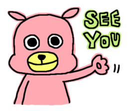 PINK DOG sticker #4654592