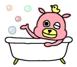 PINK DOG sticker #4654596