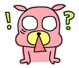 PINK DOG sticker #4654599