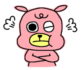 PINK DOG sticker #4654607