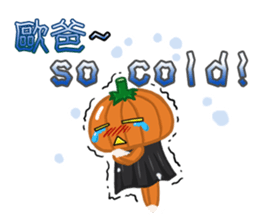 The Pumpkin Acha sticker #4655412