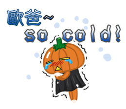 The Pumpkin Acha sticker #4655412