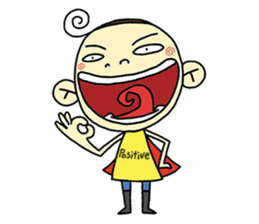 Mr.Positive sticker #4655848