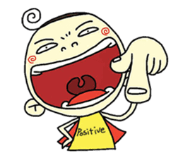 Mr.Positive sticker #4655859