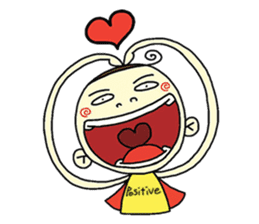 Mr.Positive sticker #4655865