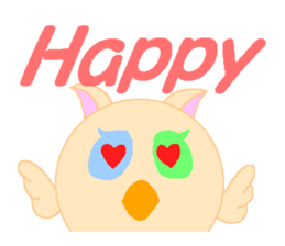 HoHoHo Owl Baby part1 sticker #4655914