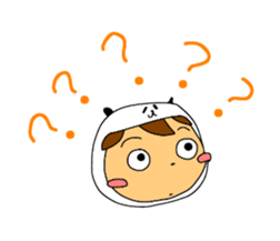 I am wearing a panda sticker #4656463