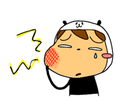 I am wearing a panda sticker #4656464