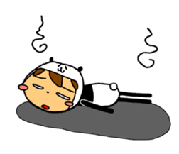 I am wearing a panda sticker #4656465