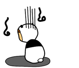 I am wearing a panda sticker #4656466