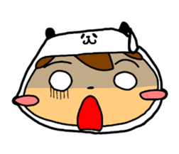 I am wearing a panda sticker #4656473