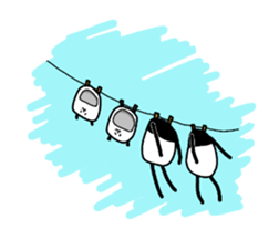 I am wearing a panda sticker #4656485