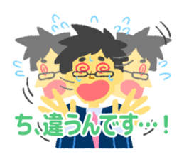 Slowly! Suzuki!! Excuse Hen sticker #4656587