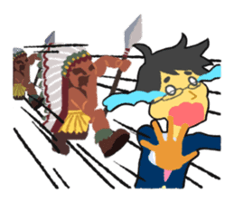 Slowly! Suzuki!! Excuse Hen sticker #4656602