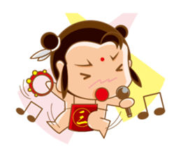 Happy 123 made in Taiwan sticker #4656972