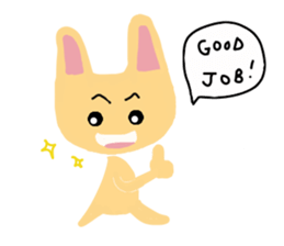 u-nyan Rabbit sticker #4657049