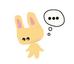 u-nyan Rabbit sticker #4657068