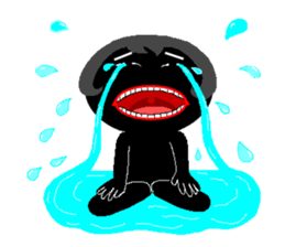 Lines of people(two) sticker #4657260