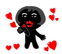 Lines of people(two) sticker #4657266