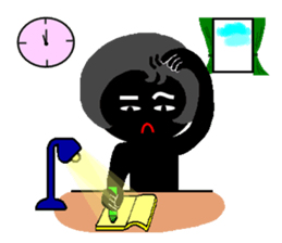 Lines of people(two) sticker #4657273