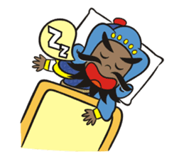 Lucky God came- Fortuna greet New Year sticker #4657422