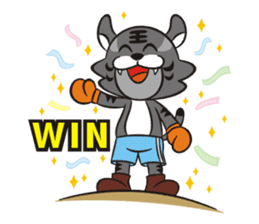 Lucky God came- Fortuna greet New Year sticker #4657429