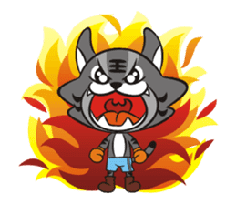 Lucky God came- Fortuna greet New Year sticker #4657431