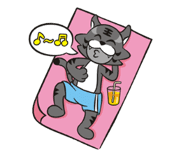 Lucky God came- Fortuna greet New Year sticker #4657433