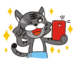 Lucky God came- Fortuna greet New Year sticker #4657439