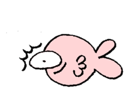 Abyssal fish & pop-eyed goldfish(global) sticker #4657893