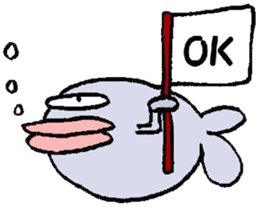 Abyssal fish & pop-eyed goldfish(global) sticker #4657901