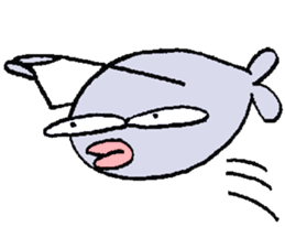 Abyssal fish & pop-eyed goldfish(global) sticker #4657906