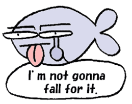 Abyssal fish & pop-eyed goldfish(global) sticker #4657908