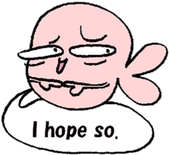 Abyssal fish & pop-eyed goldfish(global) sticker #4657910