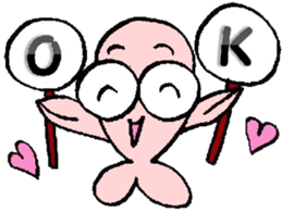 Abyssal fish & pop-eyed goldfish(global) sticker #4657918