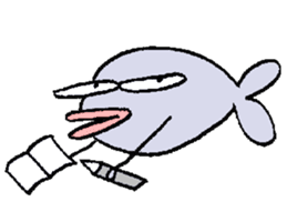 Abyssal fish & pop-eyed goldfish(global) sticker #4657919