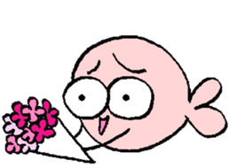 Abyssal fish & pop-eyed goldfish(global) sticker #4657921