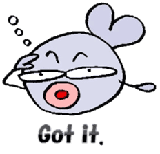 Abyssal fish & pop-eyed goldfish(global) sticker #4657923