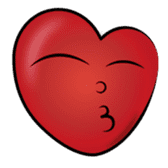 the little red hearts sticker #4657973