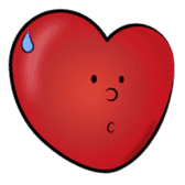 the little red hearts sticker #4657981