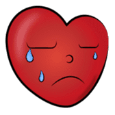 the little red hearts sticker #4657986