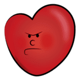 the little red hearts sticker #4657992