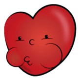 the little red hearts sticker #4657994