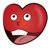 the little red hearts sticker #4657998